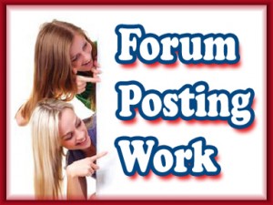 Make Money Posting on Forums